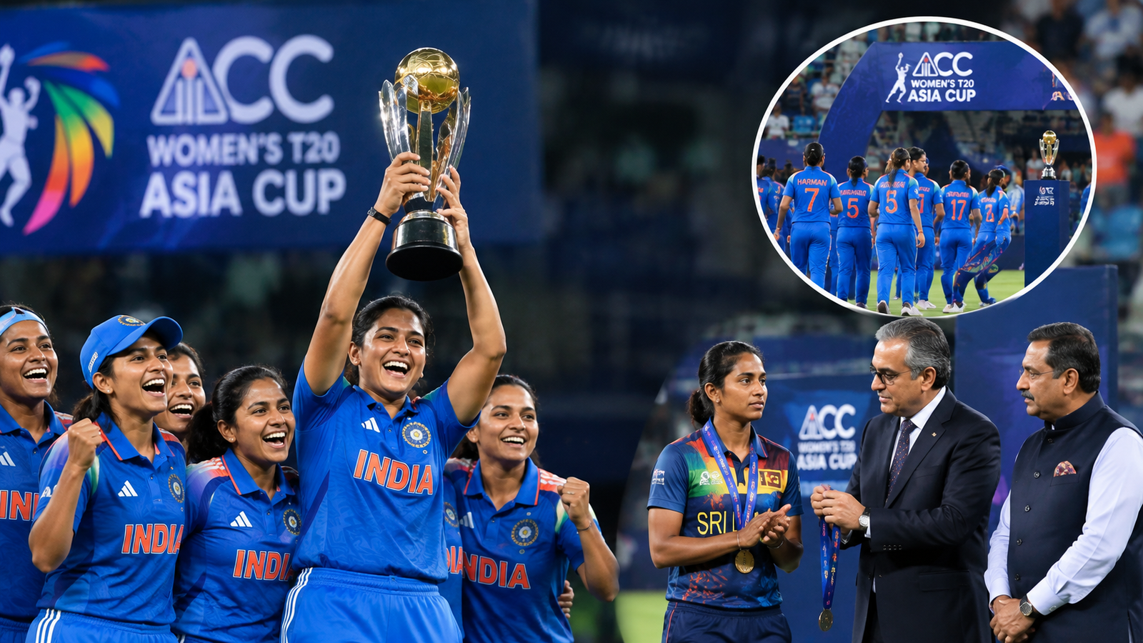 India Crowned Asia Cup Champions, But Trophy Ceremony Ends Without the Champions