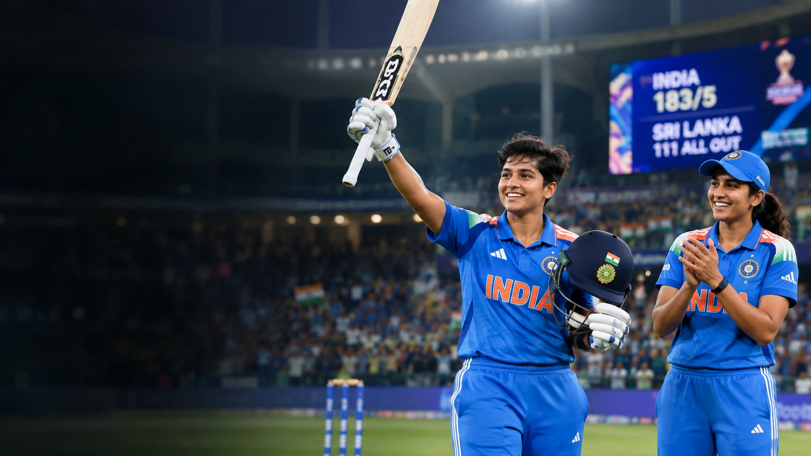 India Defeat Sri Lanka by 72 Runs to Claim Eighth Women’s Asia Cup Crown